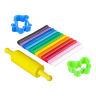 Set Plastilină Colorată cu Forme și Accesorii