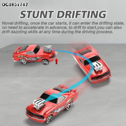 Mașină de Drift cu Motor Supercharged cu Telecomandă și Baterie Reîncărcabilă