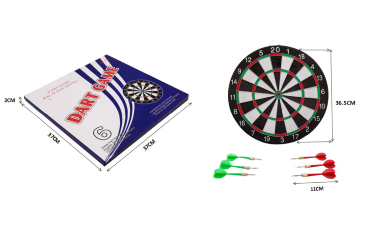 Darts cu 6 Săgeți, 36cm