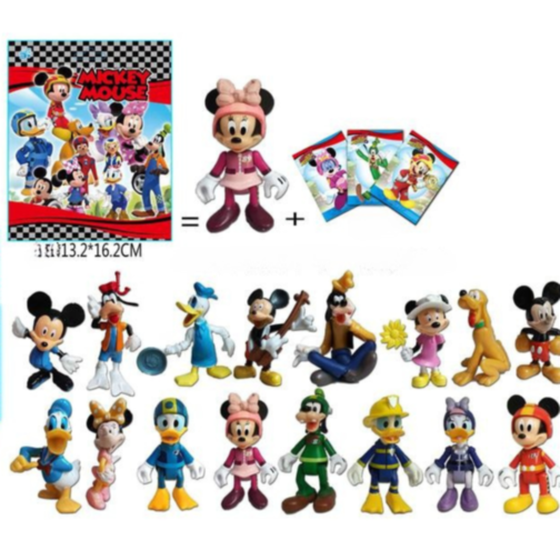 1buc. Pachet Surpriză cu Figurine Mickey și Prietenii – Descoperă Personajele Preferate!