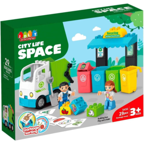 Set construcție reciclare „City Life Space” - 29 piese