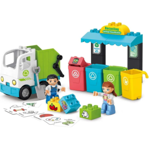 Set construcție reciclare „City Life Space” - 29 piese