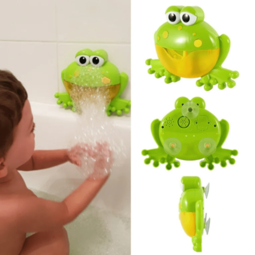 Broască Muzicală cu Baloane pentru Baie