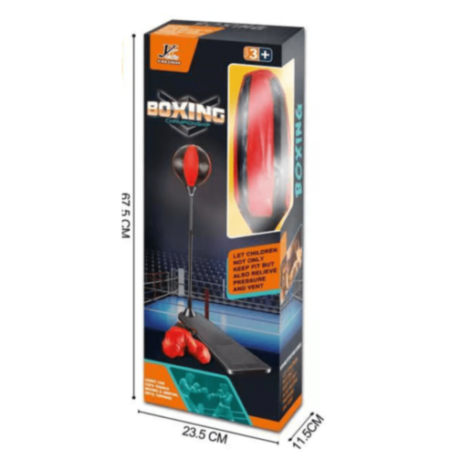 Set Box Copii cu Minge Reflex și Mănuși