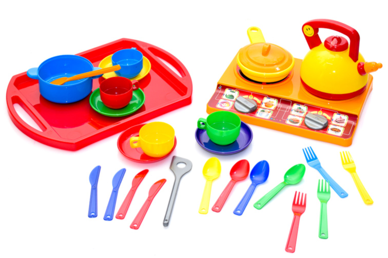 Set de Tacâmuri cu Aragaz și Tăviță 24 Accesorii