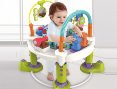 Centru de Activități 5 în 1 pentru Bebeluși cu Salteluță, Masă Interactivă și Mers Asistat | image