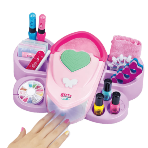 Set Manichiură și Pedichiură pentru Fetițe cu Accesorii