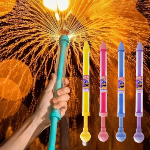 Pompă cu Apă Rotativă Tip Artificii pentru Copii (culoare aleatorie)