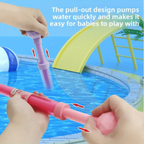 Pompă cu Apă Rotativă Tip Artificii pentru Copii (culoare aleatorie)