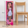 Păpușă mare muzicală de 70 cm cu păr blond