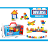 Set de Construcție - Imaginație și Creativitate, 220 Piese