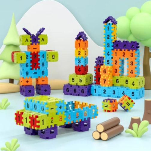 Set de Construcție - Imaginație și Creativitate, 220 Piese
