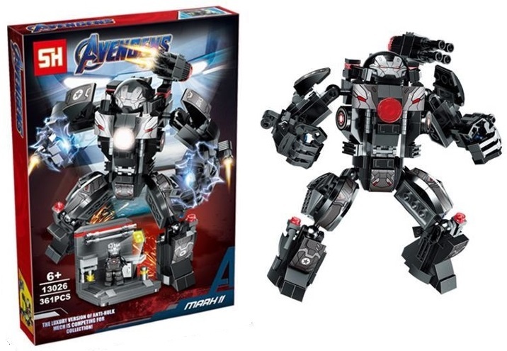 Set Construcție Iron Man, Mark 11, 361 piese 