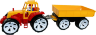 Tractor cu Remorcă, 65cm  