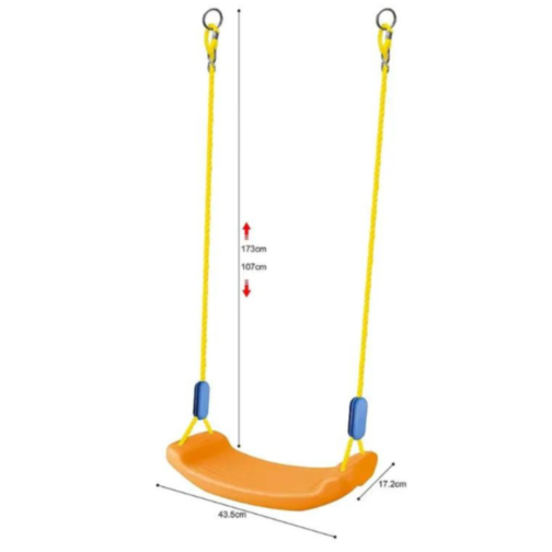 Leagăn ajustabil pentru copii, portocaliu