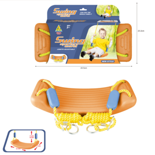 Leagăn ajustabil pentru copii, portocaliu