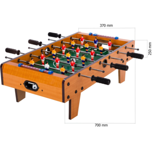 Fotbal de Masă pentru Copii și Familie - Design Compact și Ușor de Utilizat