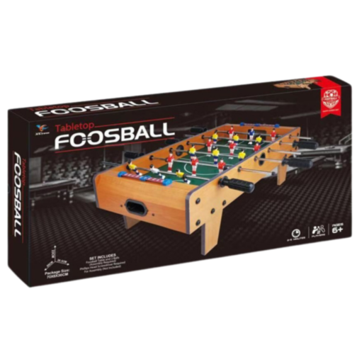 Fotbal de Masă pentru Copii și Familie - Design Compact și Ușor de Utilizat