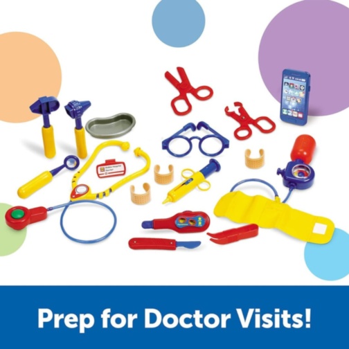 Set Doctor Copii cu Valiză și Accesorii Medicale (culoare aleatorie)
