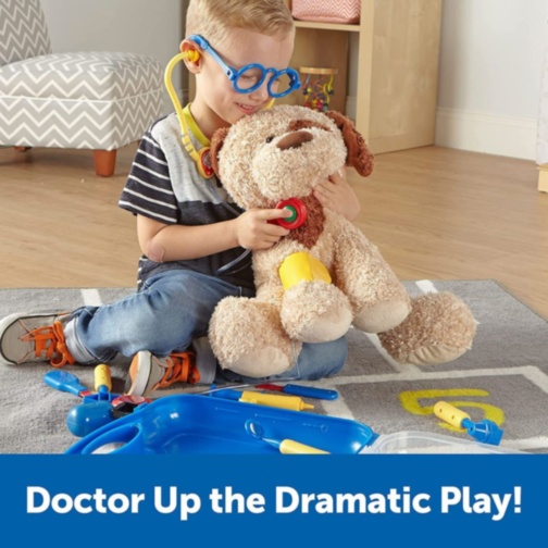 Set Doctor Copii cu Valiză și Accesorii Medicale (culoare aleatorie)