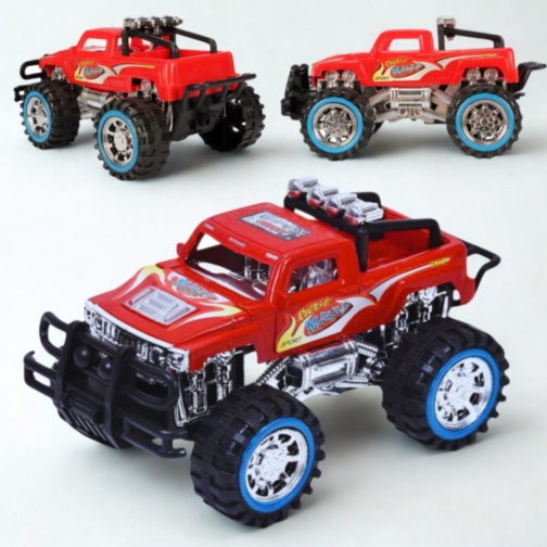 Monster Truck de Jucărie cu Roți Mari (culoare aleatorie)