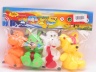 Set 4 Animăluțe de Baie cu Piuitoare