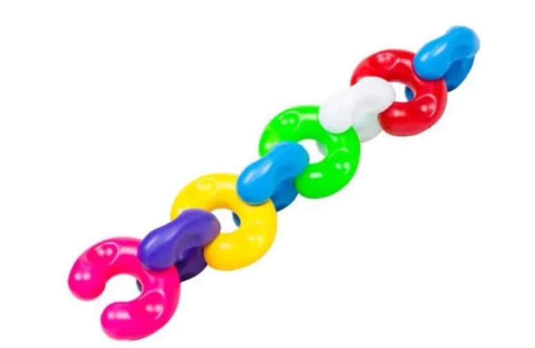 Puzzle cu Inele  Lănțișorul Colorat