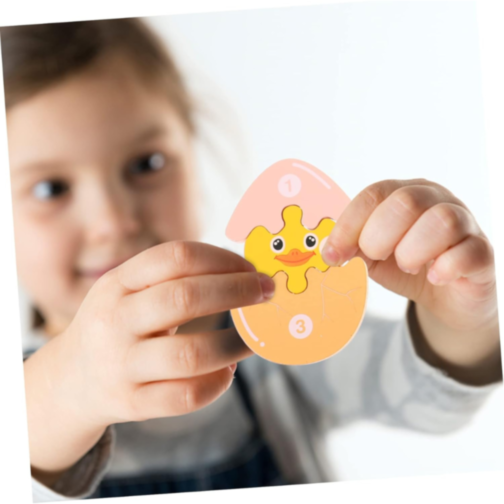 Ciclul de Viață al Rățuștii, Puzzle Incastru de Lemn