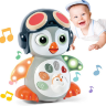 Pinguin Dansator cu Lumini și Sunete – Jucărie Interactivă