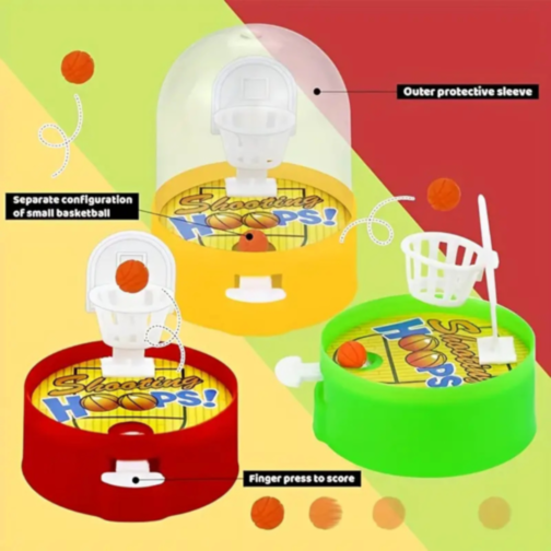 Joc Mini Baschet cu Buton - Shooting Hoops pentru Copii și Adulți