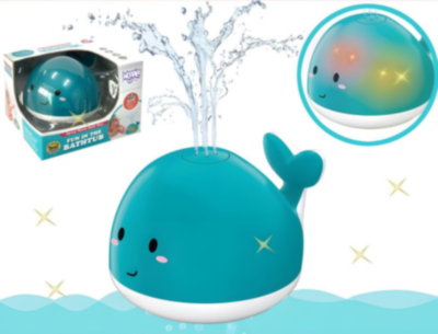 Balena Jucăușă pentru Baie cu Jet de Apă și Lumini Colorate  | image