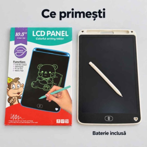 Tabletă LCD 10,5 inch pentru desen cu stylus