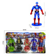 Set 5 Figurine Super Eroi cu Lumini
