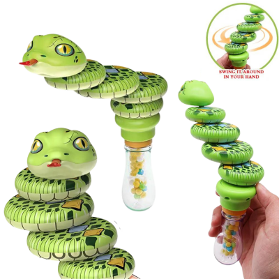 Jucărie interactivă „Șarpe Spirală” cu bule de săpun | image