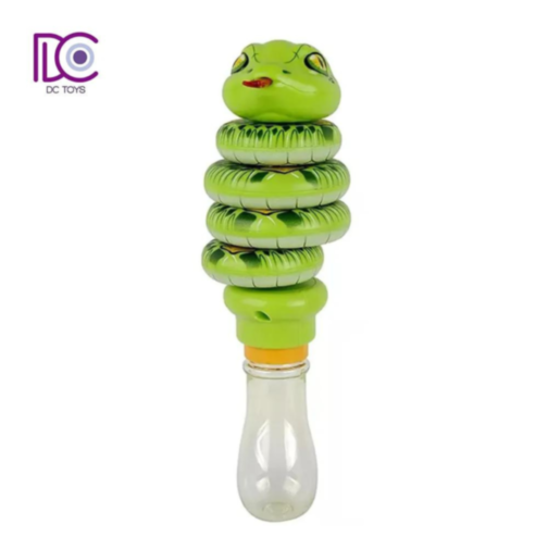 Jucărie interactivă „Șarpe Spirală” cu bule de săpun