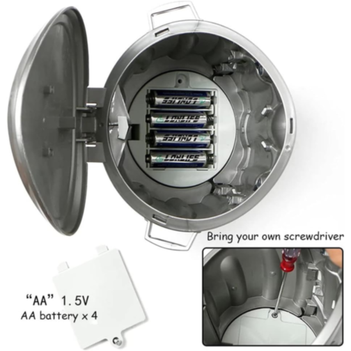 Coș de gunoi interactiv – „Bătaia cu hârtie” pentru copii