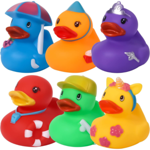 Set Rațe de Baie Colorate - 6 Bucăți