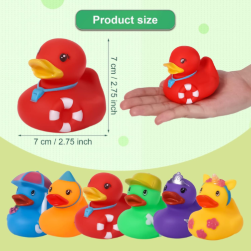 Set Rațe de Baie Colorate - 6 Bucăți