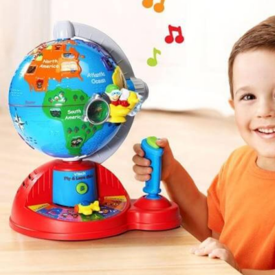 Glob Interactiv cu Jocuri Educative și Funcții Multimedia pentru Copii | image