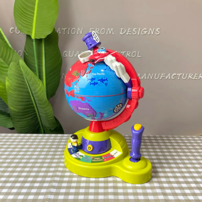 Glob Interactiv cu Jocuri Educative și Funcții Multimedia pentru Copii | image