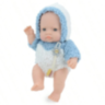 Păpușă Bebeluș din Vinil 16 cm cu Haină Tricotată și Chip Realist