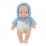 Păpușă Bebeluș din Vinil 16 cm cu Haină Tricotată și Chip Realist