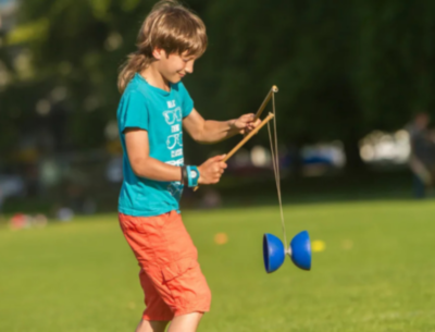 Diabolo Planet Joc de Îndemânare pentru Copii (culoare aleatorie) | image