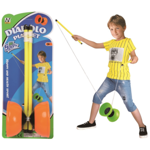 Diabolo Planet Joc de Îndemânare pentru Copii (culoare aleatorie)