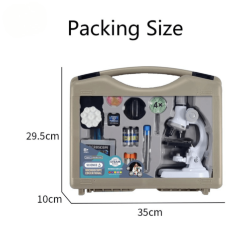 Microscop Educațional cu Accesorii pentru Copii Curioși
