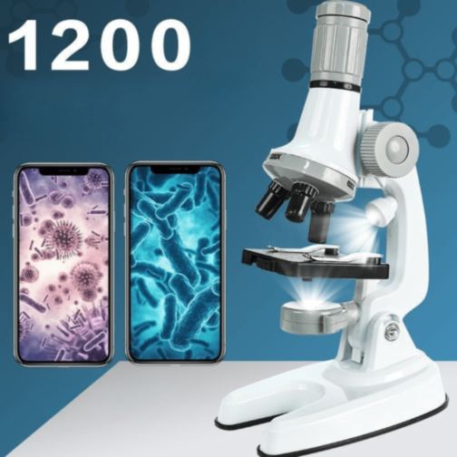 Microscop Educațional cu Accesorii pentru Copii Curioși