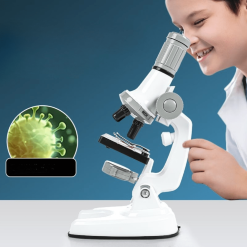 Microscop Educațional cu Accesorii pentru Copii Curioși