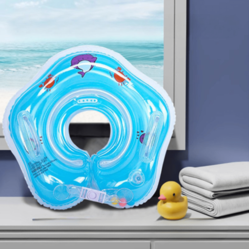 Colac de Gât pentru Bebeluși – Siguranță și Confort în Apă (desen/culoare aleatorie)