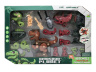 Set 3 Dinozauri cu Unelte de Asamblat
