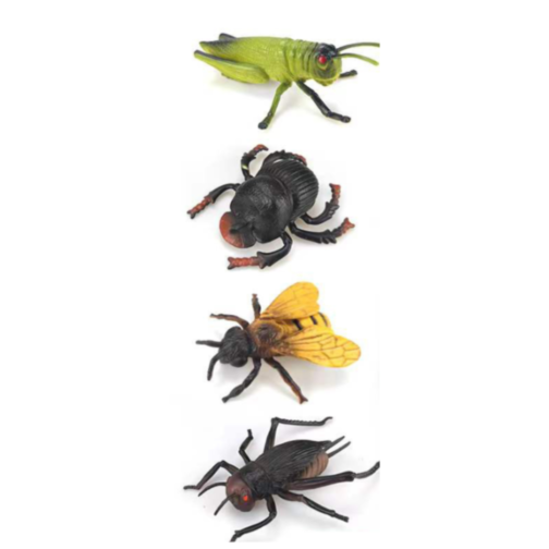 Set Figurine Insecte "Exploratorul Naturii" - 4 Bucăți